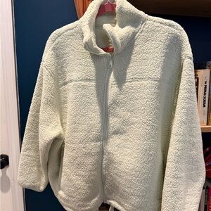 Levi Teddy Sherpa Jacket Mint Green